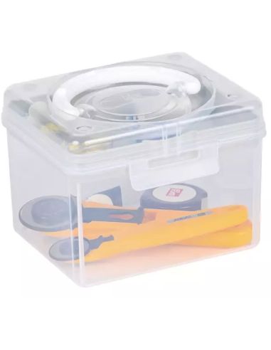 Boîte de rangement transparente S 1,7 l Prym — compartiment sauge