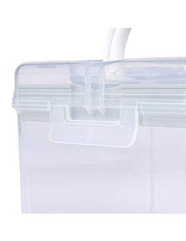Boîte de rangement transparente S 1,7 l Prym — compartiment sauge
