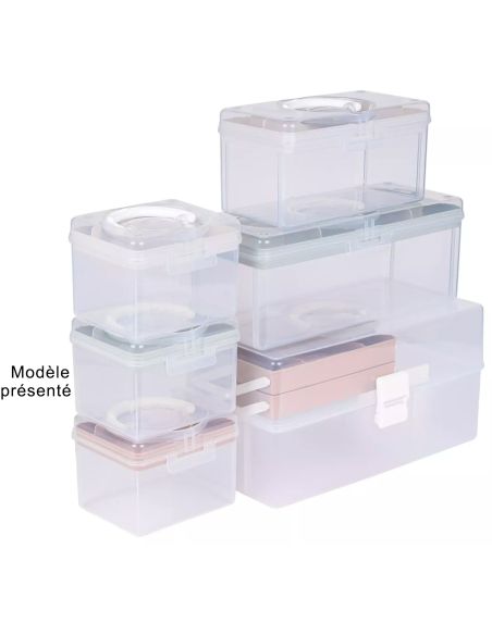 Boîte de rangement transparente S 1,7 l Prym — compartiment sauge