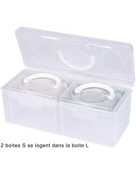 Boîte de rangement transparente S 1,7 l Prym — compartiment sauge