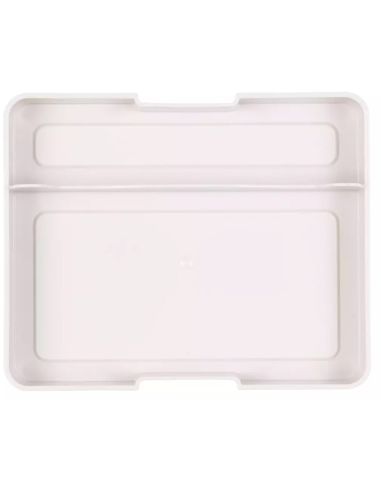 Boîte de rangement transparente S 1,7 l Prym — compartiment crème