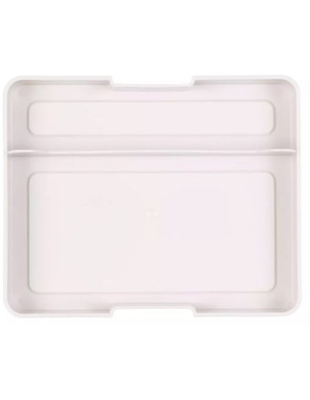 Boîte de rangement transparente S 1,7 l Prym — compartiment crème
