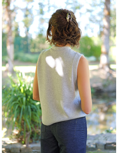 Patron de sleeveless Shepherd - Ancea Paris