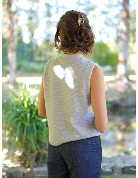 Patron de sleeveless Shepherd - Ancea Paris