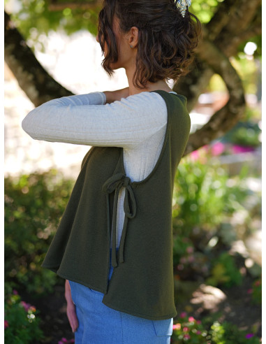 Patron de sleeveless Shepherd - Ancea Paris