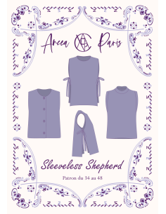 Patron de sleeveless Shepherd - Ancea Paris 2