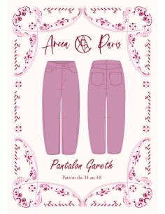 Patron de pantalon Gareth - Ancea Paris 2