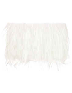 Coupon de barbe à poils longs - Blanc