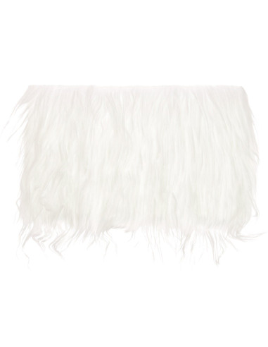 Coupon de barbe à poils longs - Blanc