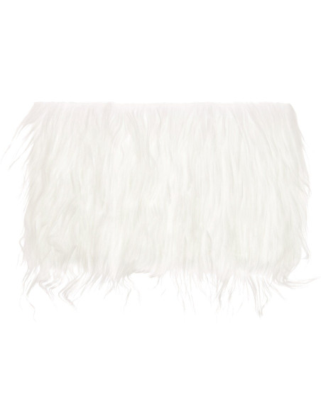 Coupon de barbe à poils longs - Blanc