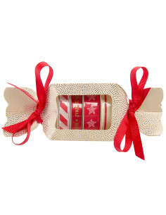 Assortiment de rubans de noël - Avent rouge