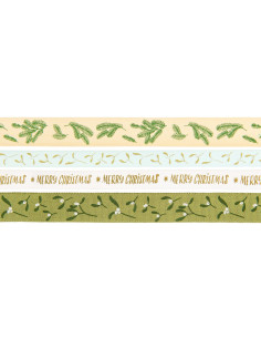 Assortiment de rubans de noël - Avent vert 2