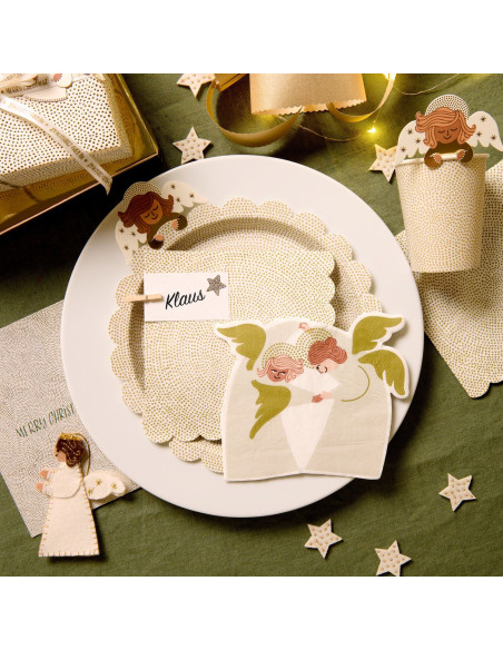 Assortiment de rubans de noël - Avent vert