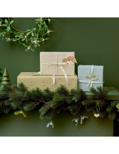 Assortiment de rubans de noël - Avent vert
