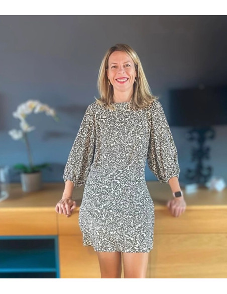 Tissu crêpe de viscose Blanc ivoire - My Dress Made