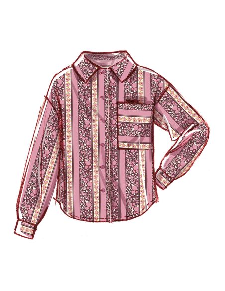 Patron de haut - McCall's 8642