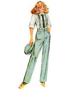 Patron de chemise, pantalon, salopette - McCall's 8645