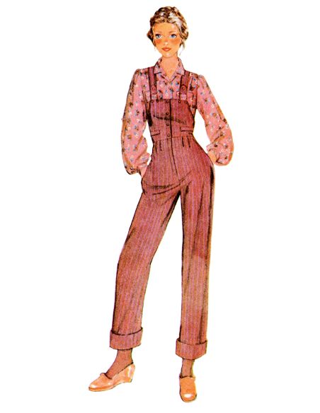 Patron de chemise, pantalon, salopette - McCall's 8645