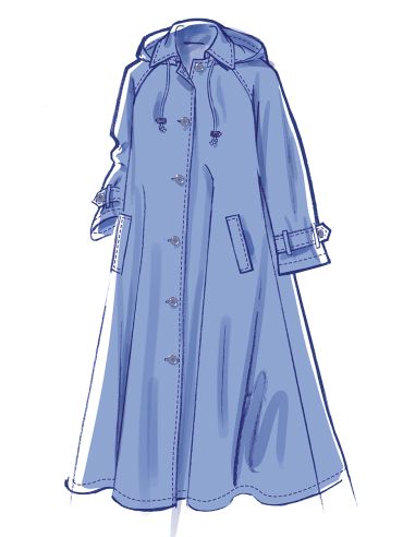Patron de trench coat - McCall's 8655
