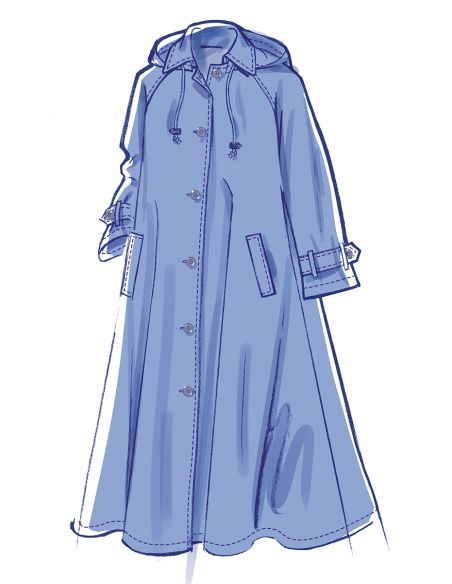 Patron de trench coat - McCall's 8655