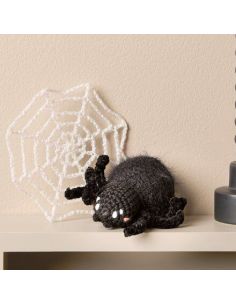 Kit crochet amigurumi Rico Halloween - Toile d'araignée