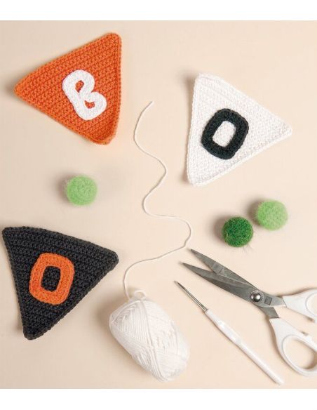 Kit crochet amigurumi Rico Halloween - Fanion