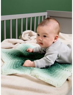 Kit crochet Chenillove Christmas - Petite couverture étoile