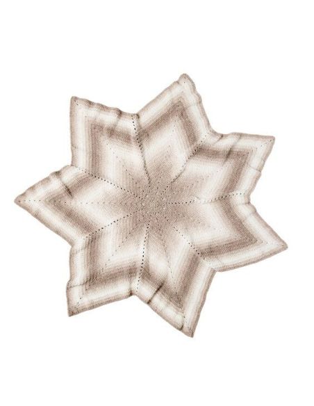 Kit crochet Chenillove Christmas - Grande couverture étoile
