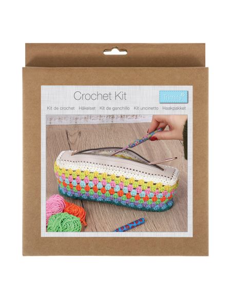 Kit de crochet amigurumi - Sac rayé