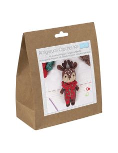 Kit de crochet amigurumi - Renne de noël 2
