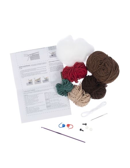 Kit de crochet amigurumi - Renne de noël