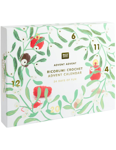 Calendrier de l'avent Ricorumi Rico Design - Advent Advent