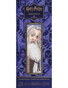 Kit marque page point de croix DMC Harry Potter - Dumbledore