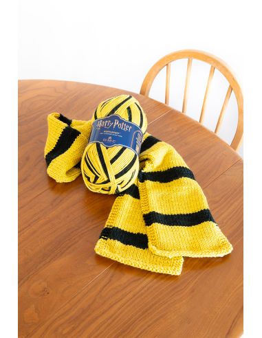Écharpe à tricoter DMC Harry Potter - Poufsouffle