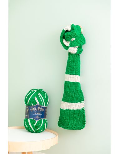 Écharpe à tricoter DMC Harry Potter - Serpentard