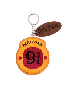Kit porte-clé point de croix DMC Harry Potter - Plateforme 9 3/4 2