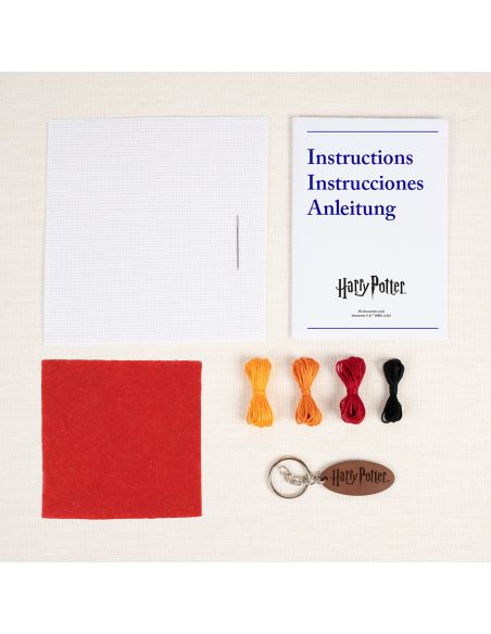 Kit porte-clé point de croix DMC Harry Potter - Plateforme 9 3/4