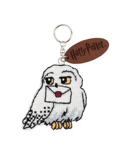 Kit porte-clé point de croix DMC Harry Potter - Hedwige 2