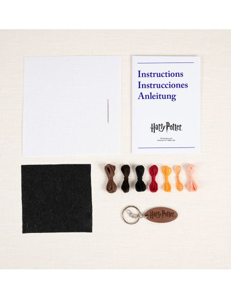 Kit porte-clé point de croix DMC Harry Potter - Harry
