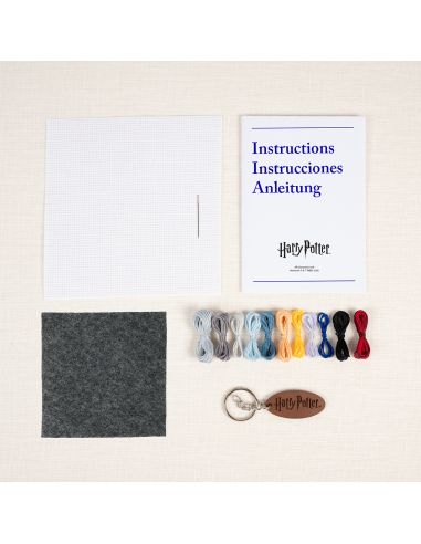 Kit porte-clé point de croix DMC Harry Potter - Dumbledore