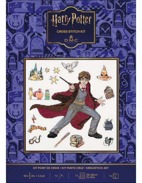 Kit point de croix DMC Harry Potter - Harry et les potions