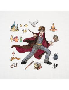 Kit point de croix DMC Harry Potter - Harry et les potions 2