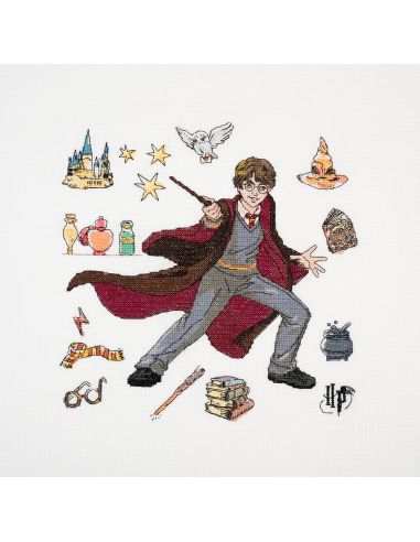 Kit point de croix DMC Harry Potter - Harry et les potions