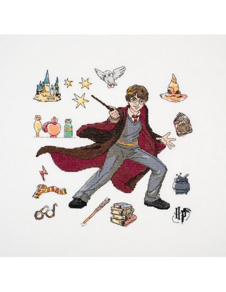 Kit point de croix DMC Harry Potter - Harry et les potions