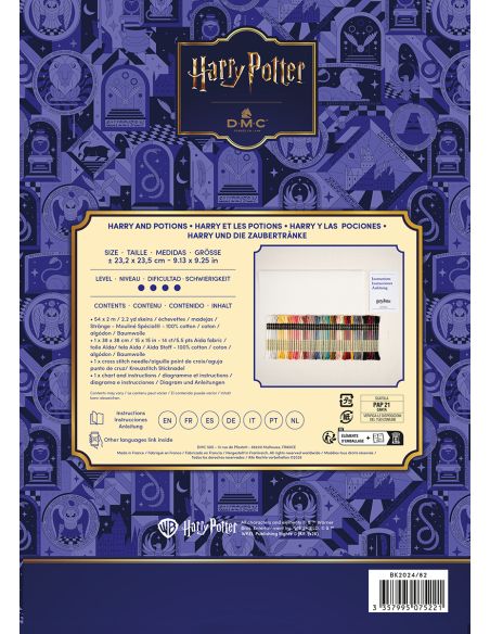 Kit point de croix DMC Harry Potter - Harry et les potions