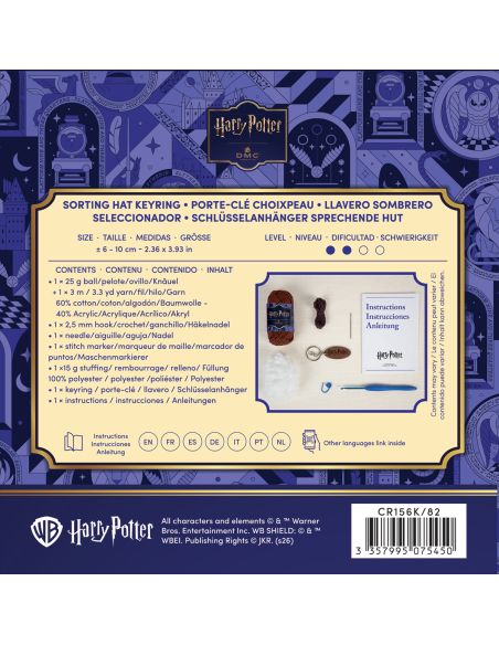 Kit amigurumi Harry Potter - Choixpeau magique