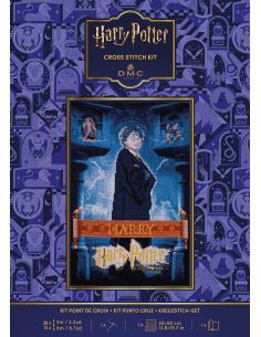 Kit point de croix DMC Harry Potter - Affiche Harry