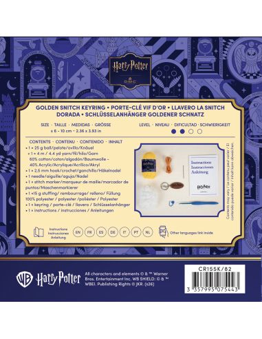 Kit amigurumi Harry Potter - Vif d'or