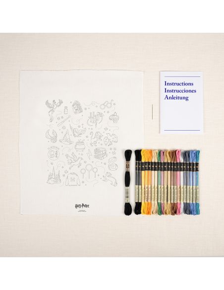 Kit broderie DMC Harry Potter - Symbole Harry Potter