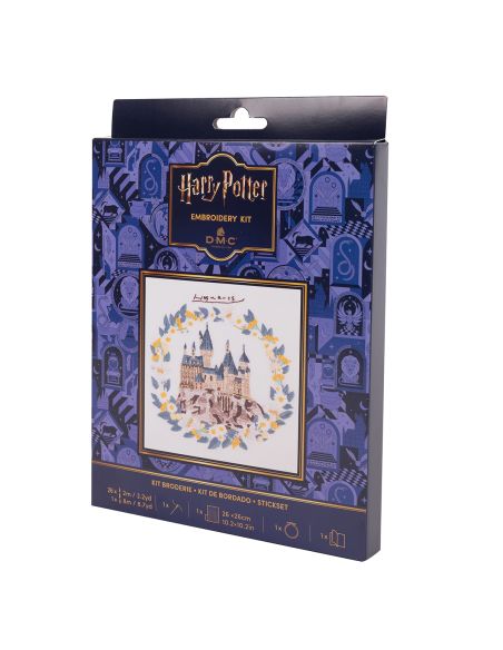 Kit broderie DMC Harry Potter - Château de Poudlard